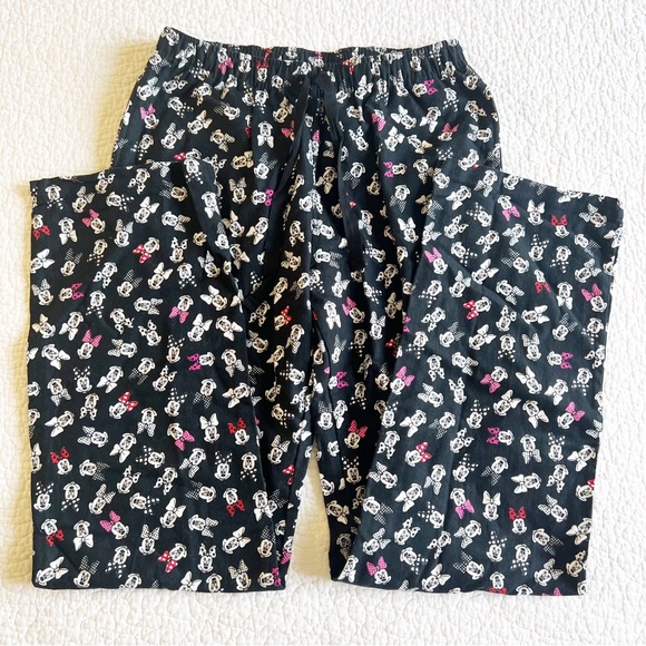 UNIQLO WOMEN Disney Minnie Mouse Black Pants Size XS 100% Cotton New no tags. - Picture 5 of 5
